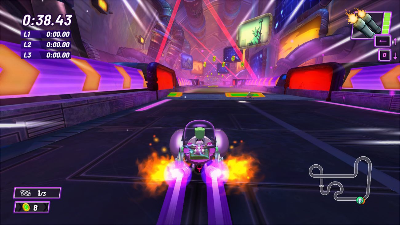  скачать бесплатно игру Nickelodeon Kart Racers 2: Grand Prix